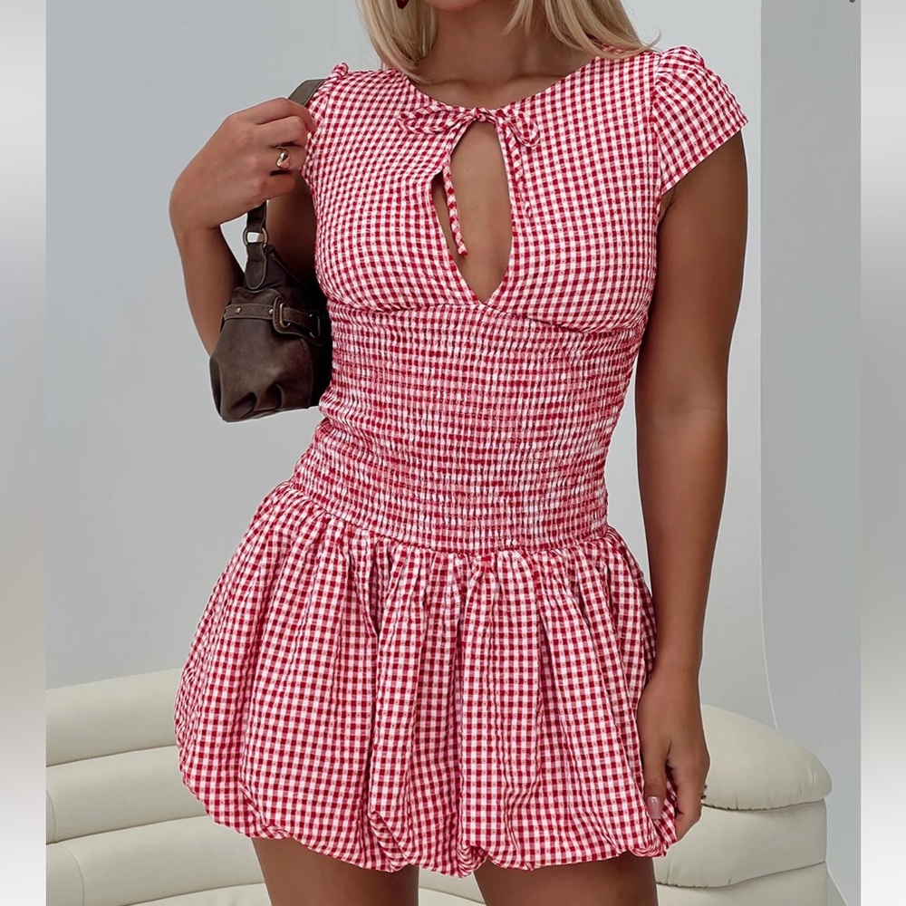 Checkered dress